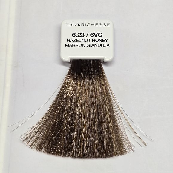 L'Oreal Professionnel DIARichesse 2 Tubes Ammonia-Free 6.23/6VG Hazelnut Honey - Picture 14 of 16